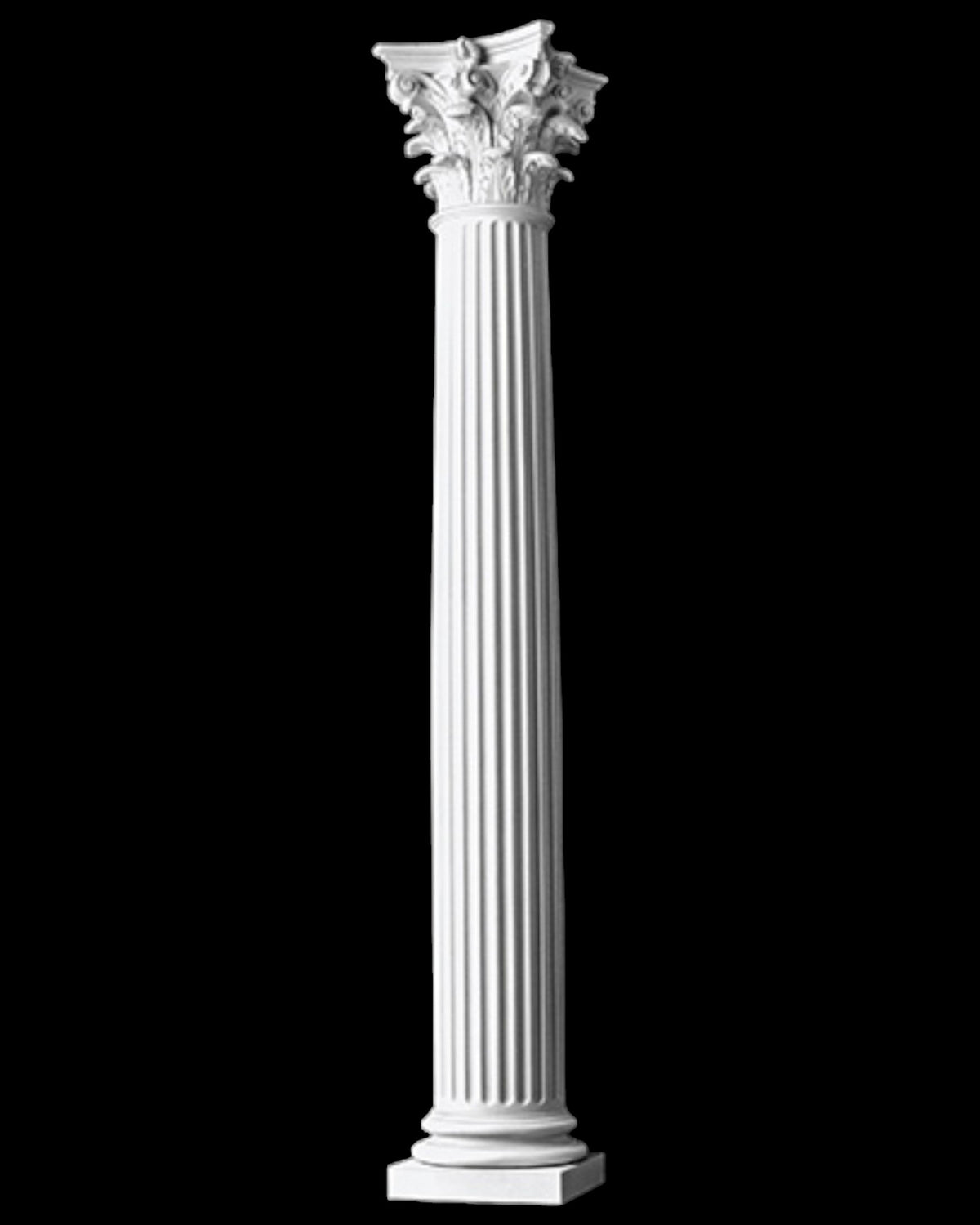 Fluted Roman Columns | PolyStone® Composite Corinthian Columns ...