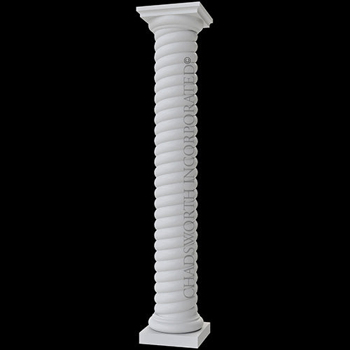 FRP Composite Column, Rope Twist Tuscan Column - Design #658 ...