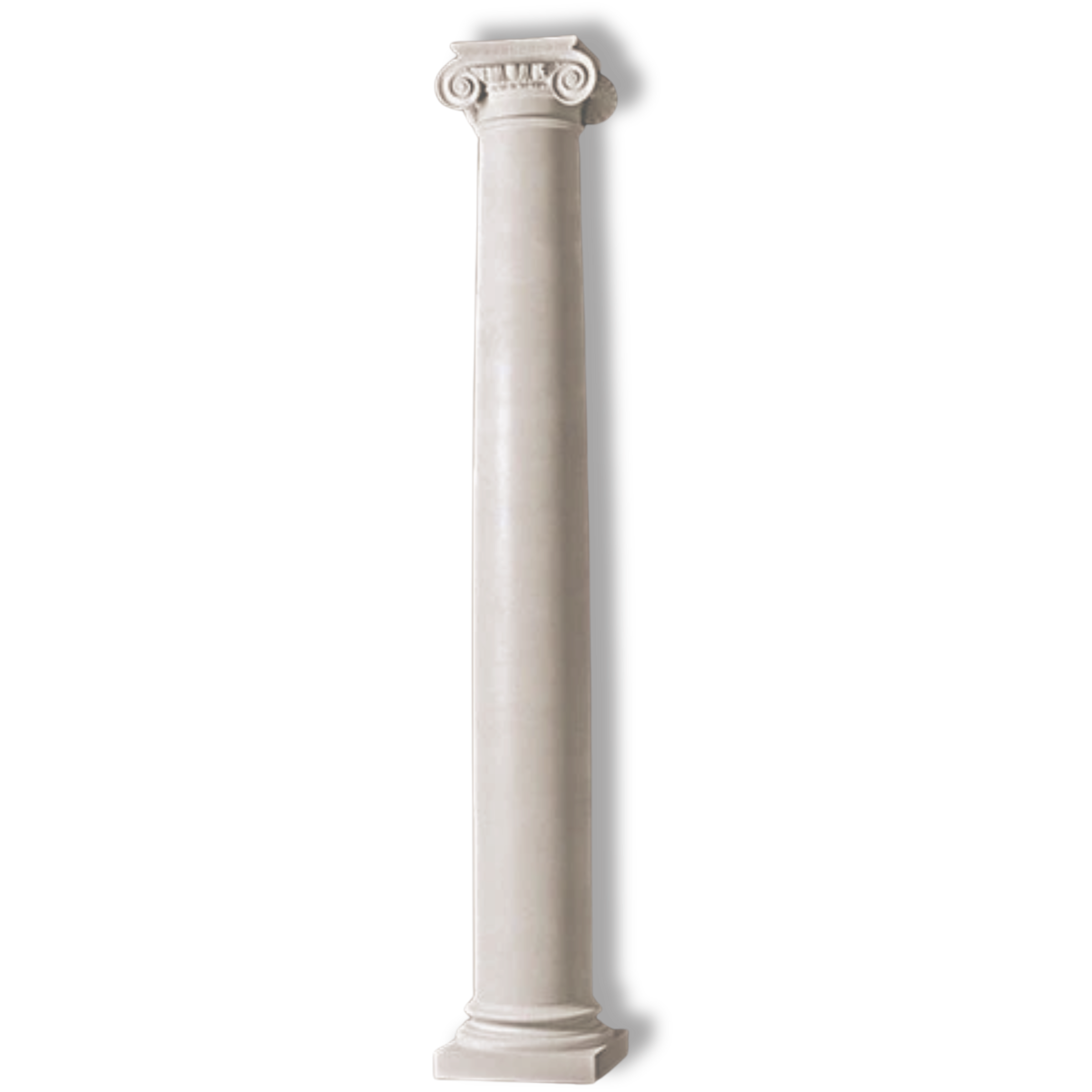 Architectural Wood Column / Design #130 / Ionic Order (Roman) / Plain ...
